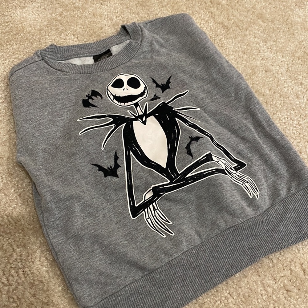 Disney Nightmare Before Christmas Boys Sweater 3T